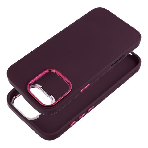 Etui na iPhone 16e (SE 4 2025) / 17e Frame fioletowe