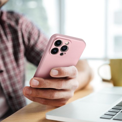 Etui na iPhone 16e (SE 4 2025) / 17e Metallic różowe