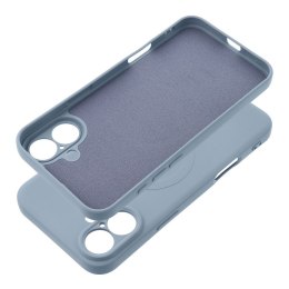 Etui na iPhone 16e (SE 4 2025) / 17e Silicone Mag Cover zgodne z MagSafe (camera protection) jasnoniebieskie