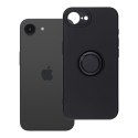 Etui na iPhone 16e (SE 4 2025) / 17e Silicone Ring czarne
