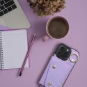 Etui na iPhone 16e (SE 4 2025) / 17e Wonder z portfelem liliowe