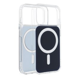 Etui na iPhone 16e (SE4 2025) / 17e Clear Fusion Mag Cover zgodne z MagSafe granatowe
