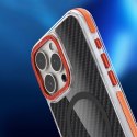 Etui na iPhone 16e (SE4 2025) / 17e Fiber zgodne z MagSafe pomarańczowe