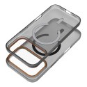 Etui na iPhone 16e (SE4 2025) / 17e Go Orange zgodne z MagSafe czarne
