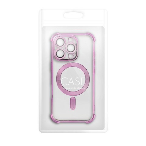 Etui na iPhone 17 AIR Antishock Electro zgodne z MagSafe purpurowe
