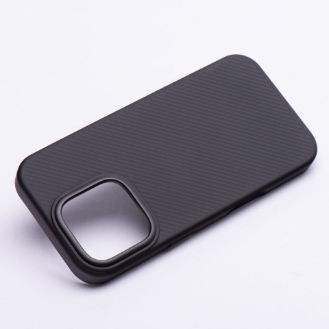 Etui na iPhone 17 AIR Carbon Elite Mag Cover zgodne z MagSafe czarne