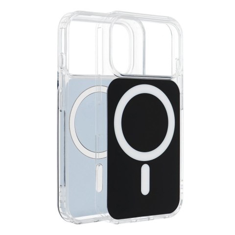 Etui na iPhone 17 AIR Clear Fusion Mag Cover zgodne z MagSafe czarne