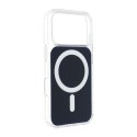 Etui na iPhone 17 AIR Clear Fusion Mag Cover zgodne z MagSafe granatowe