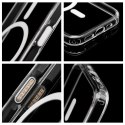 Etui na iPhone 17 AIR Clear Mag Cover Elite (Str / NIEŻÓŁKNĄCY / Camera Control Button) zgodne z MagSafe transparentne