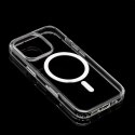 Etui na iPhone 17 AIR Clear Mag Cover Elite (Str / NIEŻÓŁKNĄCY / Camera Control Button) zgodne z MagSafe transparentne