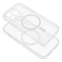 Etui na iPhone 17 AIR Clear Mag Cover - Glitter (Str / Camera Protection) zgodne z MagSafe transparent glitter