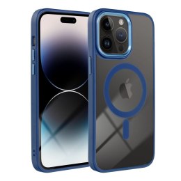 Etui na iPhone 17 AIR Color Edge Mag Cover zgodne z MagSafe niebieskie