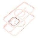Etui na iPhone 17 AIR Color Edge Mag Cover zgodne z MagSafe różowe