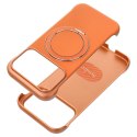 Etui na iPhone 17 AIR Edge Free zgodne z MagSafe pomarańczowe