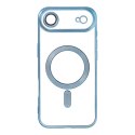 Etui na iPhone 17 AIR Electro Mag Cover zgodne z MagSafe niebieskie