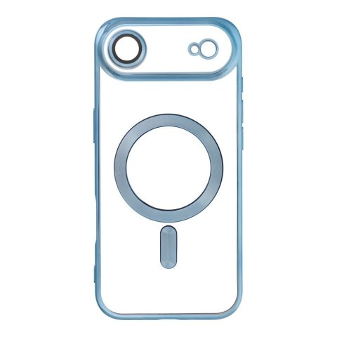 Etui na iPhone 17 AIR Electro Mag Cover zgodne z MagSafe niebieskie