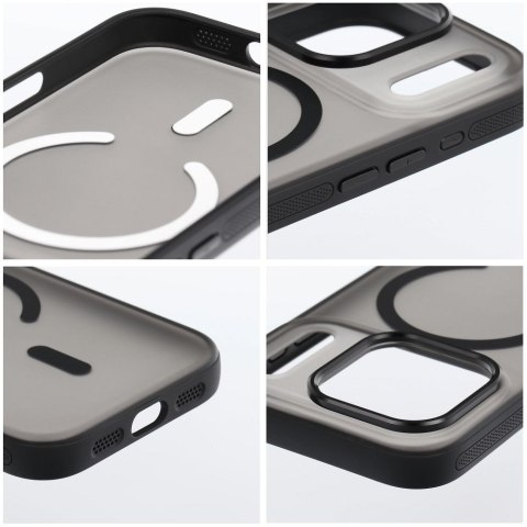 Etui na iPhone 17 AIR Flexline Mag Cover zgodne z MagSafe czarne