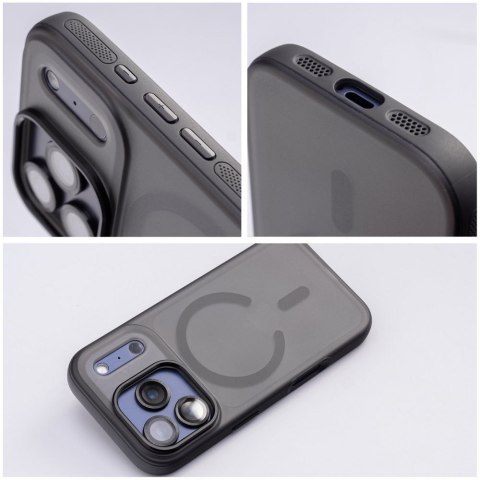 Etui na iPhone 17 AIR Flexline Mag Cover zgodne z MagSafe czarne