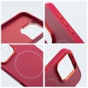 Etui na iPhone 17 AIR Frame Mag Cover zgodne z MagSafe magenta