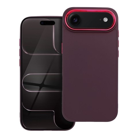 Etui na iPhone 17 AIR Frame fioletowe