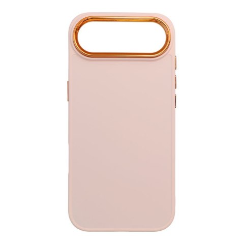 Etui na iPhone 17 AIR Frame pudrowy róż