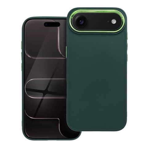 Etui na iPhone 17 AIR Frame zielone