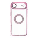 Etui na iPhone 17 AIR Glam pudrowy róż