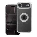 Etui na iPhone 17 AIR Glam srebrne