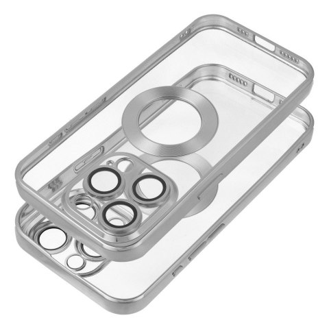 Etui na iPhone 17 AIR Glam srebrne