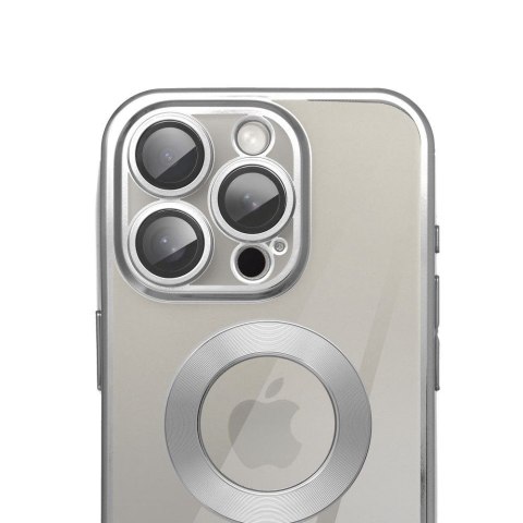 Etui na iPhone 17 AIR Glam srebrne