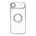 Etui na iPhone 17 AIR Glam srebrne