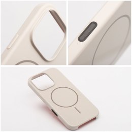 Etui na iPhone 17 AIR Glossy Mag Cover zgodny z MagSafe białe