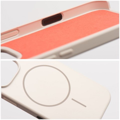 Etui na iPhone 17 AIR Glossy Mag Cover zgodny z MagSafe białe