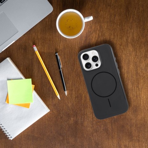 Etui na iPhone 17 AIR Glossy Mag Cover zgodny z MagSafe czarne