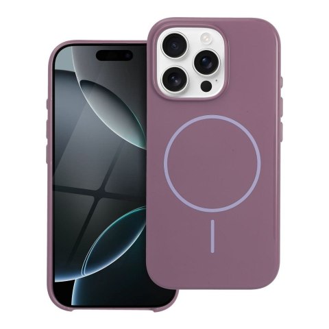 Etui na iPhone 17 AIR Glossy Mag Cover zgodny z MagSafe fioletowe