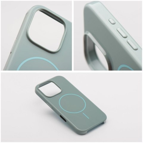 Etui na iPhone 17 AIR Glossy Mag Cover zgodny z MagSafe miętowe