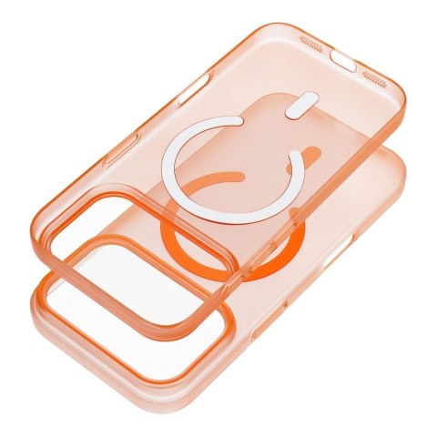Etui na iPhone 17 AIR Go Orange zgodne z MagSafe pomarańczowe