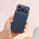 Etui na iPhone 17 AIR K-Look zgodne z MagSafe niebieskie