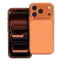Etui na iPhone 17 AIR Make zgodne z MagSafe pomarańczowe