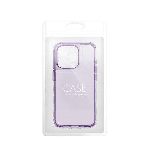Etui na iPhone 17 AIR Matrix Clear jasnofioletowe