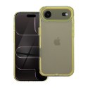 Etui na iPhone 17 AIR Matrix Clear żółte