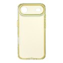 Etui na iPhone 17 AIR Matrix Clear żółte