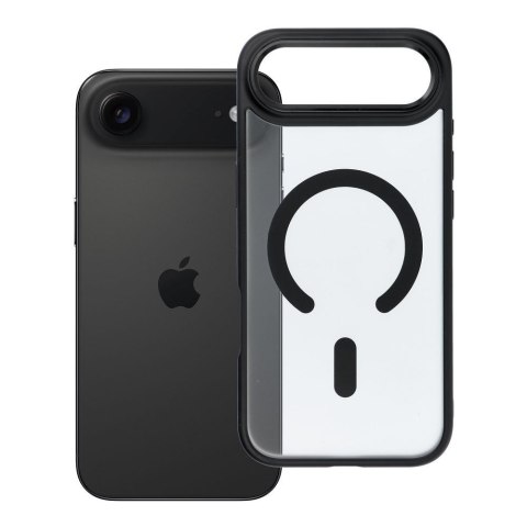 Etui na iPhone 17 AIR Matte Mag Cover zgodne z MagSafe czarne