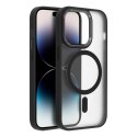 Etui na iPhone 17 AIR Matte Mag Cover zgodne z MagSafe czarne