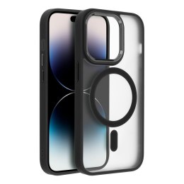 Etui na iPhone 17 AIR Matte Mag Cover zgodne z MagSafe czarne