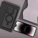 Etui na iPhone 17 AIR Matte Mag Cover zgodne z MagSafe czarne