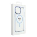Etui na iPhone 17 AIR Matte Mag Cover zgodne z MagSafe niebieskie