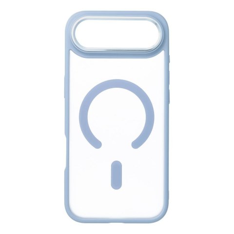 Etui na iPhone 17 AIR Matte Mag Cover zgodne z MagSafe niebieskie