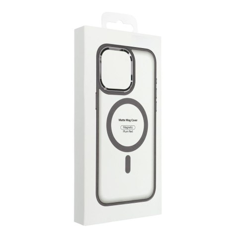 Etui na iPhone 17 AIR Matte Mag Cover zgodne z MagSafe tytanowy