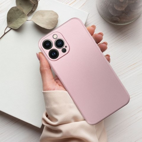 Etui na iPhone 17 AIR Metallic różowe